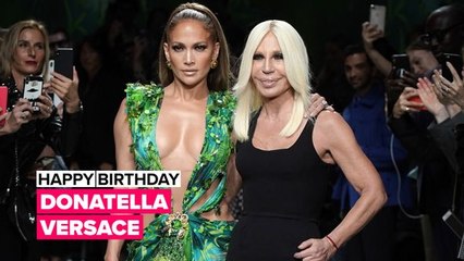 Donatella Versace und ihre Promi-Freund*innen