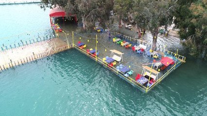 BARAJ GÖLÜNÜN SEVİYESİ YÜKSELDİ, KAFELERİN MALZEMELERİ SU ALTINDA KALDI