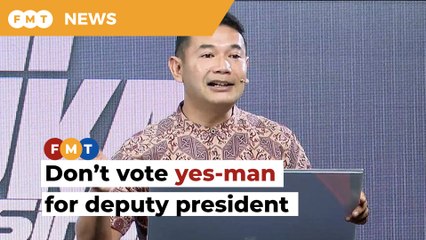 Anwar needs a vocal, agile deputy, not a ‘yes-man’, says Rafizi