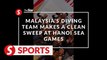M’sia takes ninth gold, diving team makes clean sweep in SEA Games