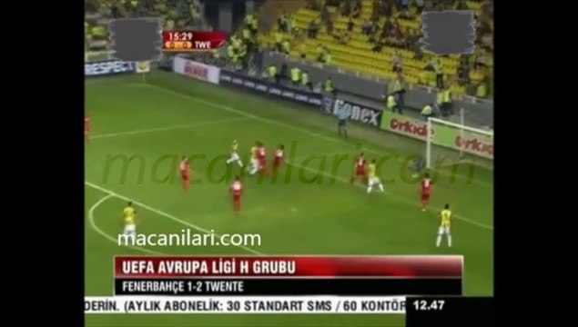 Fenerbahçe 1-2 FC Twente 17.09.2009 - 2009-2010 European League Group H Matchday 1