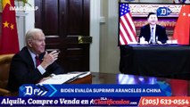 Biden evalúa suprimir aranceles a China | El Diario en 90 segundos