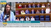 De las acusaciones de 'mangantes' al PP al ataque personal a Edmundo Bal, la falta de argumentos de Pedro Sánchez se hace evidente en el Congreso tras la destitución de Paz Esteban