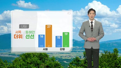 [날씨] 내일도 따뜻한 날씨...대체 구름 많음 / YTN