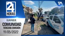 Noticias Guayaquil: Noticiero 24 Horas 11/05/2022 (De la Comunidad –  Tercera Emisión)