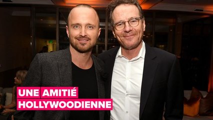 Aaron Paul a demandé à Bryan Cranston d'être le parrain de son bébé
