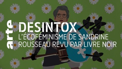 L’écoféminisme de Sandrine Rousseau revu par Livre Noir | Désintox | ARTE