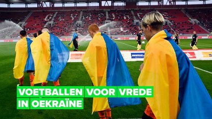 De eerste Oekraïense voetbalclub keert na 4 maanden terug op het veld