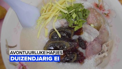 Benieuwd hoe een duizendjarig ei smaakt?