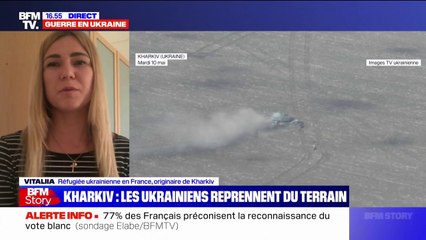 Réfugiée en France, Vitalia a "l'espoir" de pouvoir retourner prochainement à Kharkiv