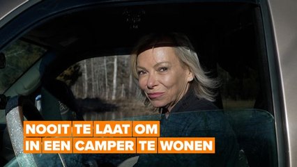 Nooit te oud om in een camper te wonen