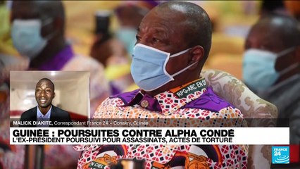 Guinée : des poursuites pour "assassinats" engagées contre l'ex-président Alpha Condé
