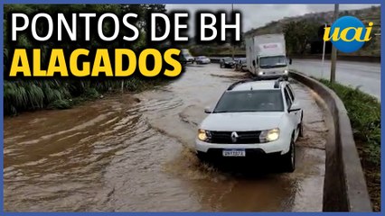 Em 13 horas, chove o dobro do volume esperado para maio e pontos de BH ficam alagado