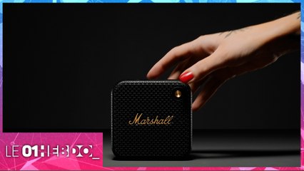 01Hebdo #354 : Marshall lance sa plus petite enceinte portable