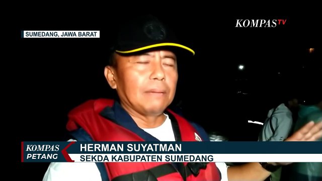 Wisatawan Hilang Terseret Banjir Bandang di Sumedang