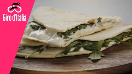 Giro d'Italia 2022 | Stage 11 | Piadina with Squacquerone di Romagna PDO