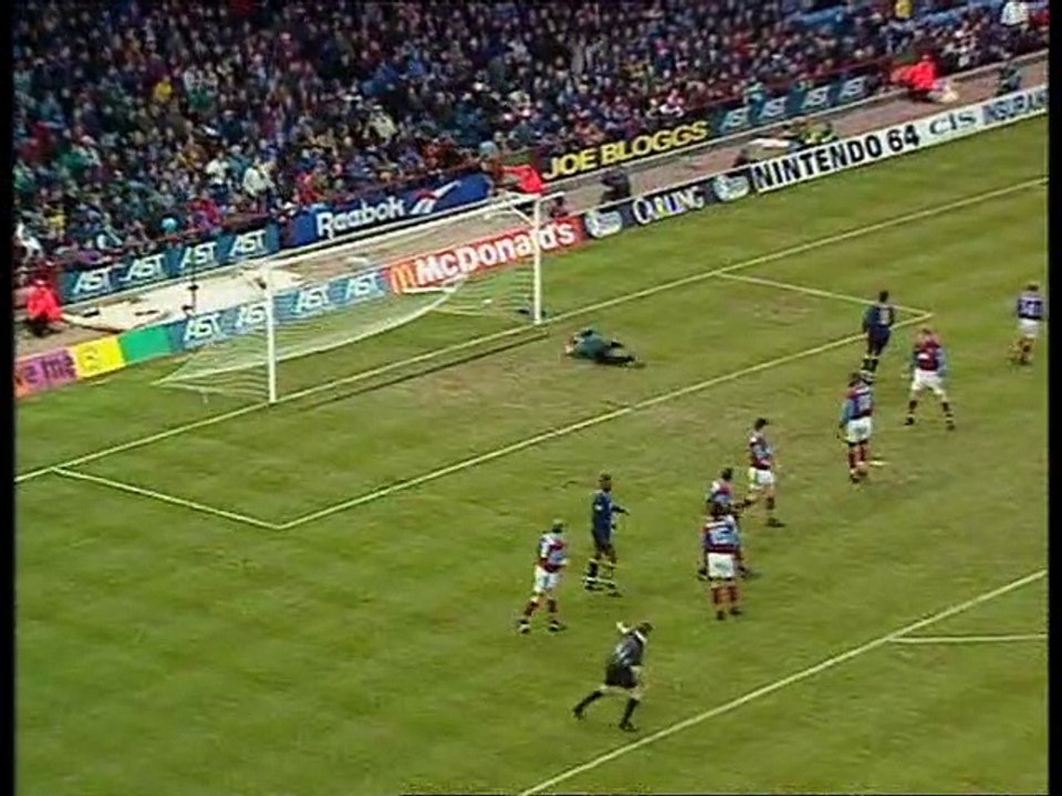 Season 1996-97 - Aston Villa vs Wimbledon - 22.12.1996