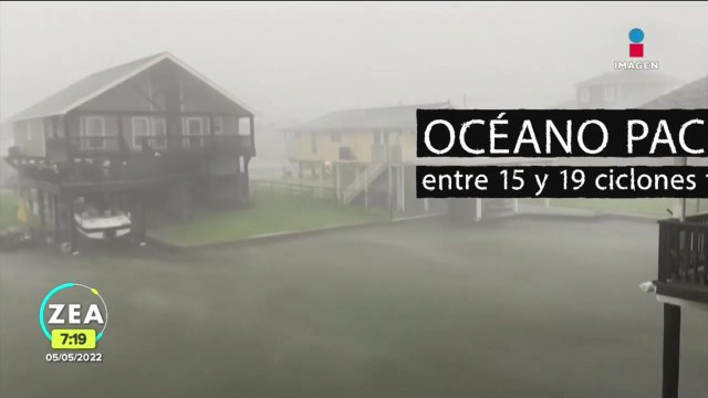 Por iniciar la temporada de ciclones tropicales; la mitad de los huracanes serán intensos