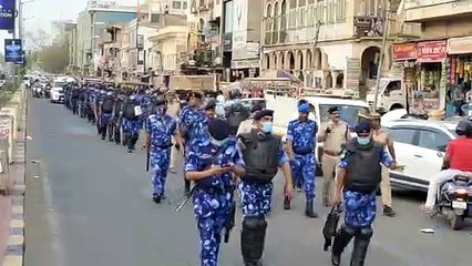 जोधपुर में तनाव के बाद सीकर में बंदूक व लाठी- डंडे लेकर पहुंची रेपिड एक्शन फोर्स, शहरवासियों की थमी सांसे