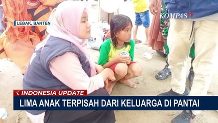Pengunjung Pantai Bagedur Membeludak, Buat Sejumlah Anak Terpisah dari Orang Tuanya!