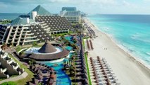 Cancun, Mexico Drone Shots - Beautiful Caribbean Water