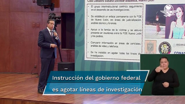 En caso de Debanhi Escobar no se descarta un feminicidio: SSPC