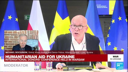 More than 6 bn euros raised at Ukraine donors' conference