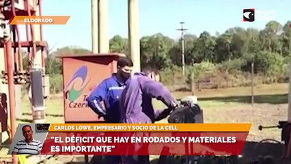"El déficit que hay en rodados y materiales es importante"