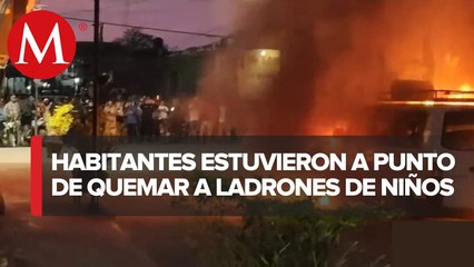 En Oaxaca intentaron linchar a 6 personas tras intentar robar a menores
