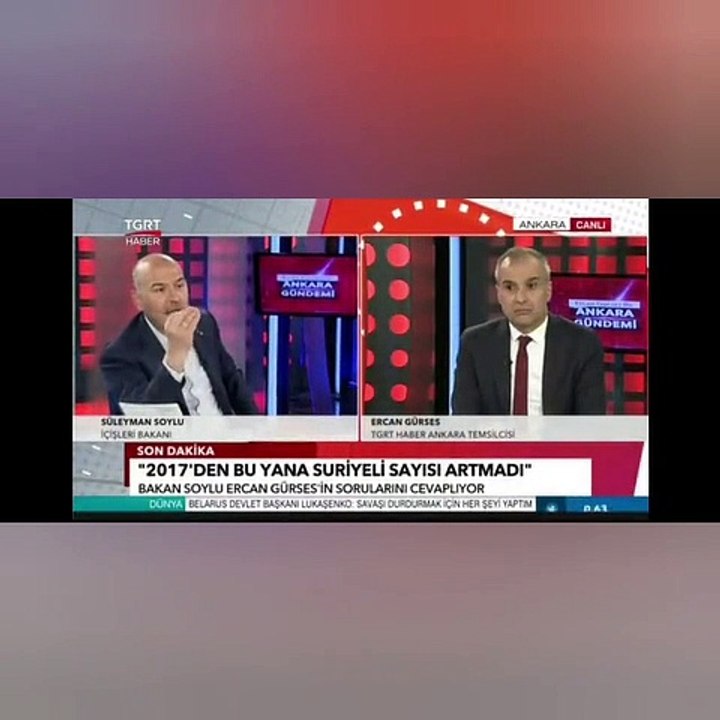 süleyman soylu kadınları görüntüleyen yabancı uyruklular hakkında konuştu