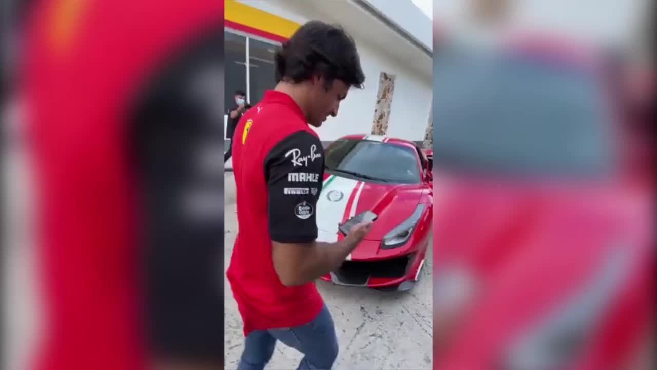 Madridismo en vena la reacción de Carlos Sainz a la remontada: no da crédito al gol de Benzema