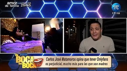 "Es una decisión equivocada": Carlos José Matamoros sobre mujeres en plataforma para adultos