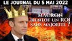 Macron : une chute imprévue ? - JT du jeudi 5 mai 2022