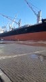 Correnteza arrebenta cabos de navio em Itajaí