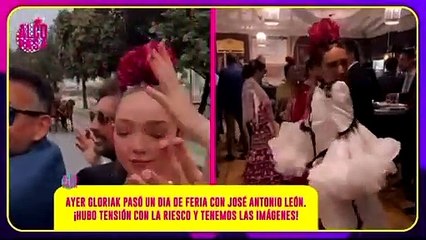 El vídeo de 'Algo pasa TV' en el que Marta Riesco llama "borracha" a Gloria Camila en la feria de Sevilla
