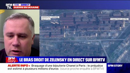 Igor Zhovkva, chef adjoint du cabinet du président Zelensky: "La situation de s'améliore pas" à Azovstal
