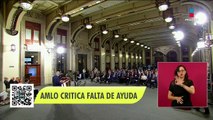 López Obrador critica a EU por falta de ayuda para Centroamérica
