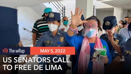 US senators renew calls for De Lima’s ‘immediate’ release