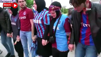 Trabzonspor, Hatay’da coşku ile karşılandı