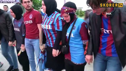 Trabzonspor, Hatay’da coşku ile karşılandı