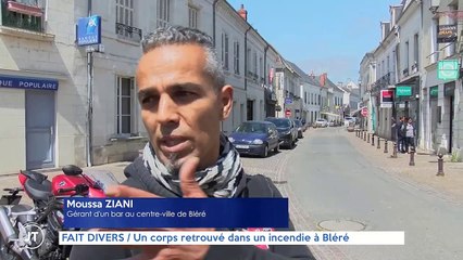 FAIT DIVERS / Un corps retrouvé dans un incendie à Bléré