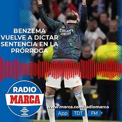 Relato do golo de Benzema