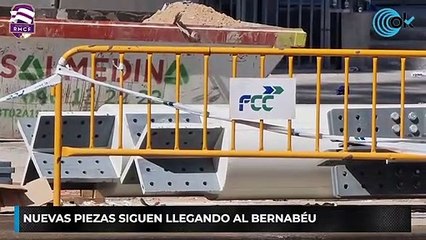 Nuevas piezas siguen llegando al Bernabéu