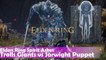Elden Ring - Trolls Giants vs Jarwight Puppet (Spirit Summon)