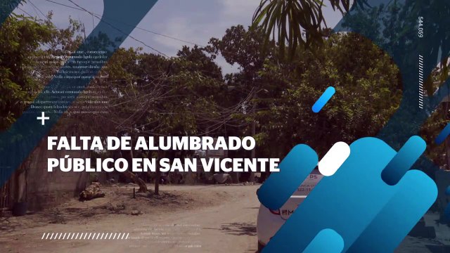 Falta de alumbrado público en San Vicente | CPS Noticias Puerto Vallarta