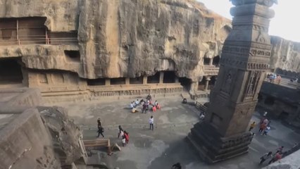Ellora caves, ऐलोरा  गुफाए,वेरुळ लेणी