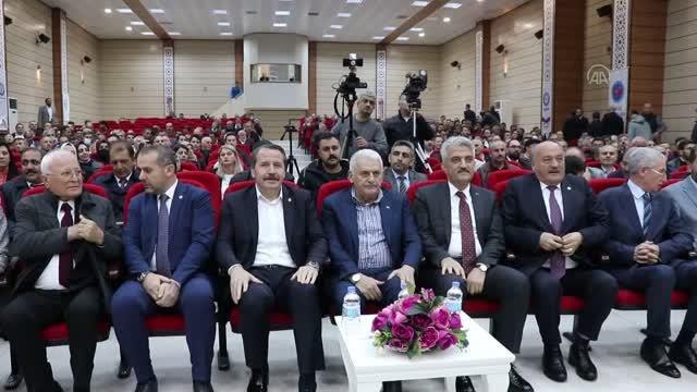 Binali Yıldırım, Memur-Sen Erzincan İl Temsilciliği Teşkilat Buluşması'na katıldı