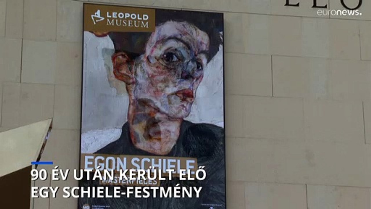 90 év után került elő a rejtélyes Schiele-festmény