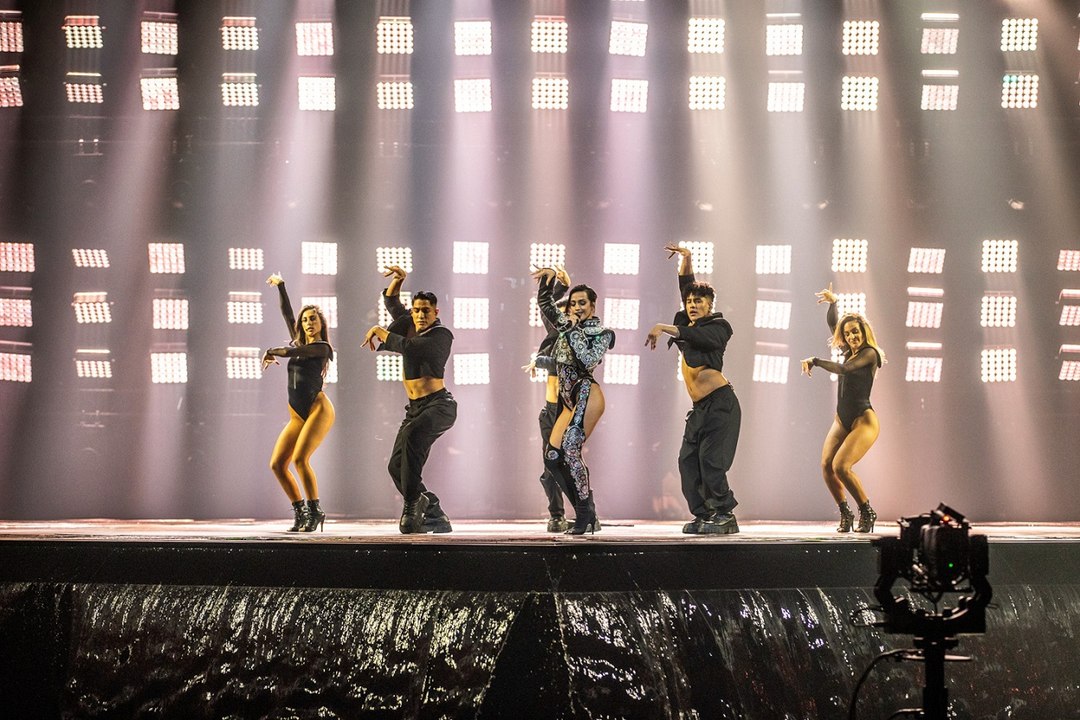 Así ha sido el primer ensayo de Chanel en Eurovisión 2022