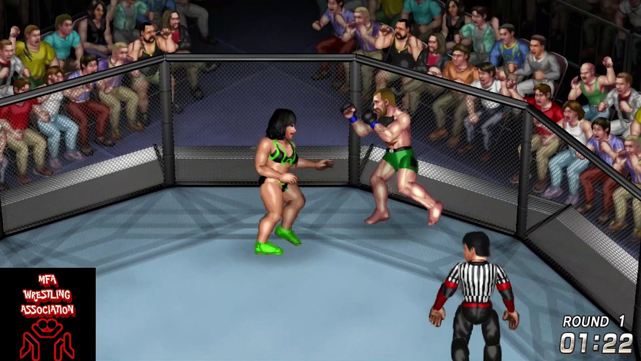 KENNEDY LACE VS. CONNOR MFA GRUESOME FIGHTING CHAMPIONSHIP